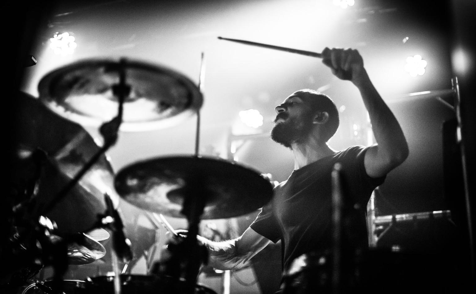 Adam Janzi - Pearl Drums - Photo by VollVincent