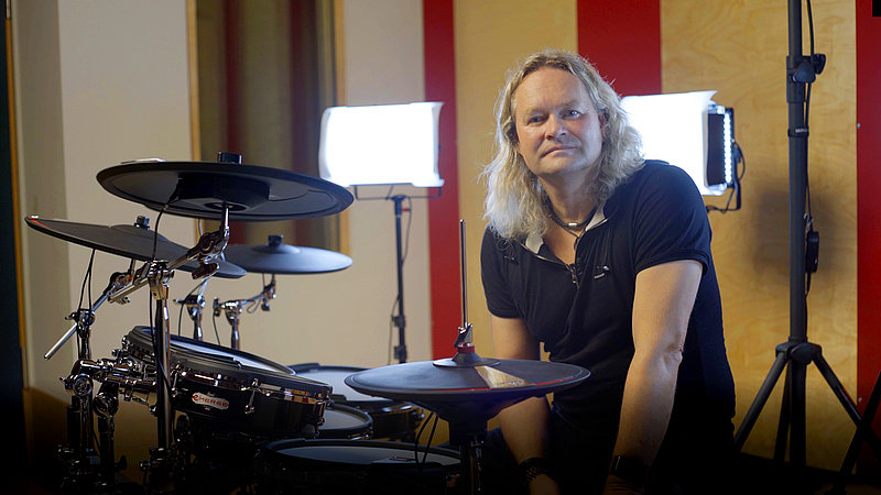 DIRK BRAND HAS JOINED THE PEARL FAMILY AS AN E-DRUMMER!