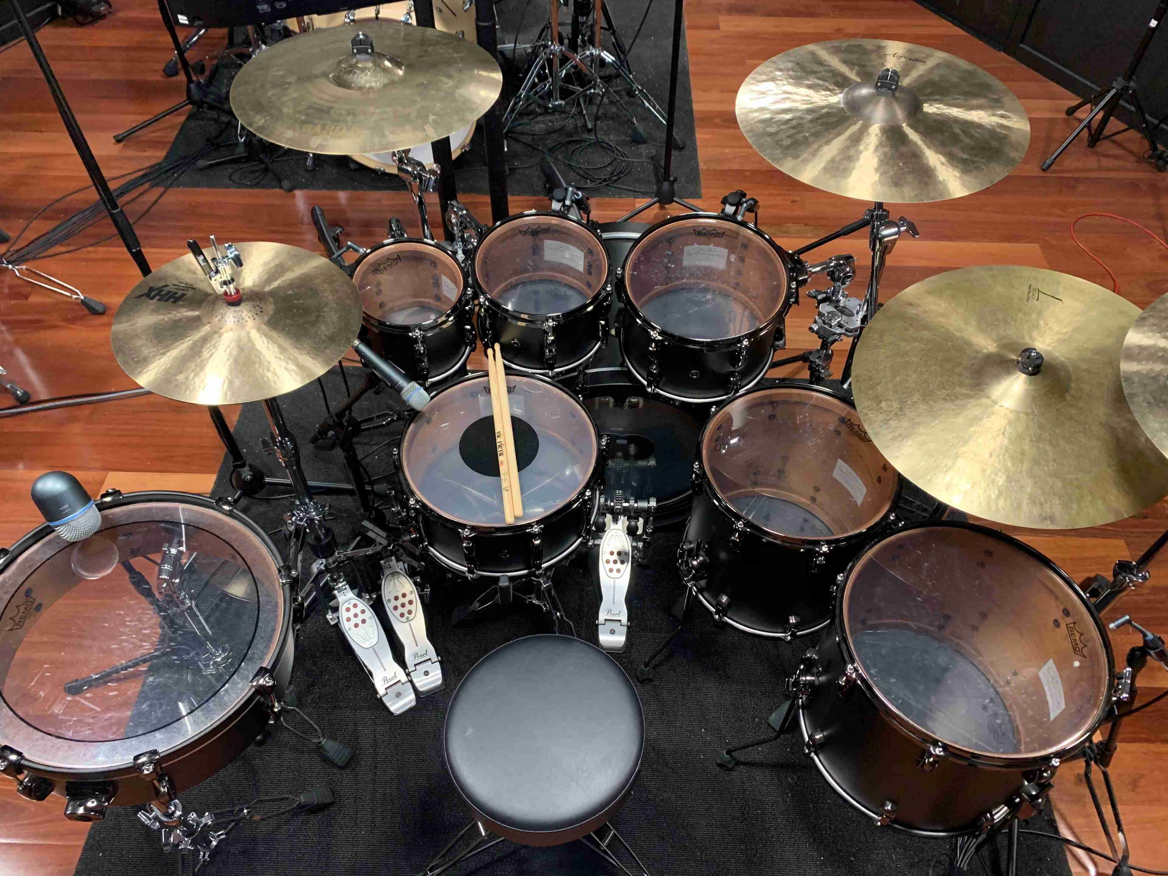 Troy Wright_drumset