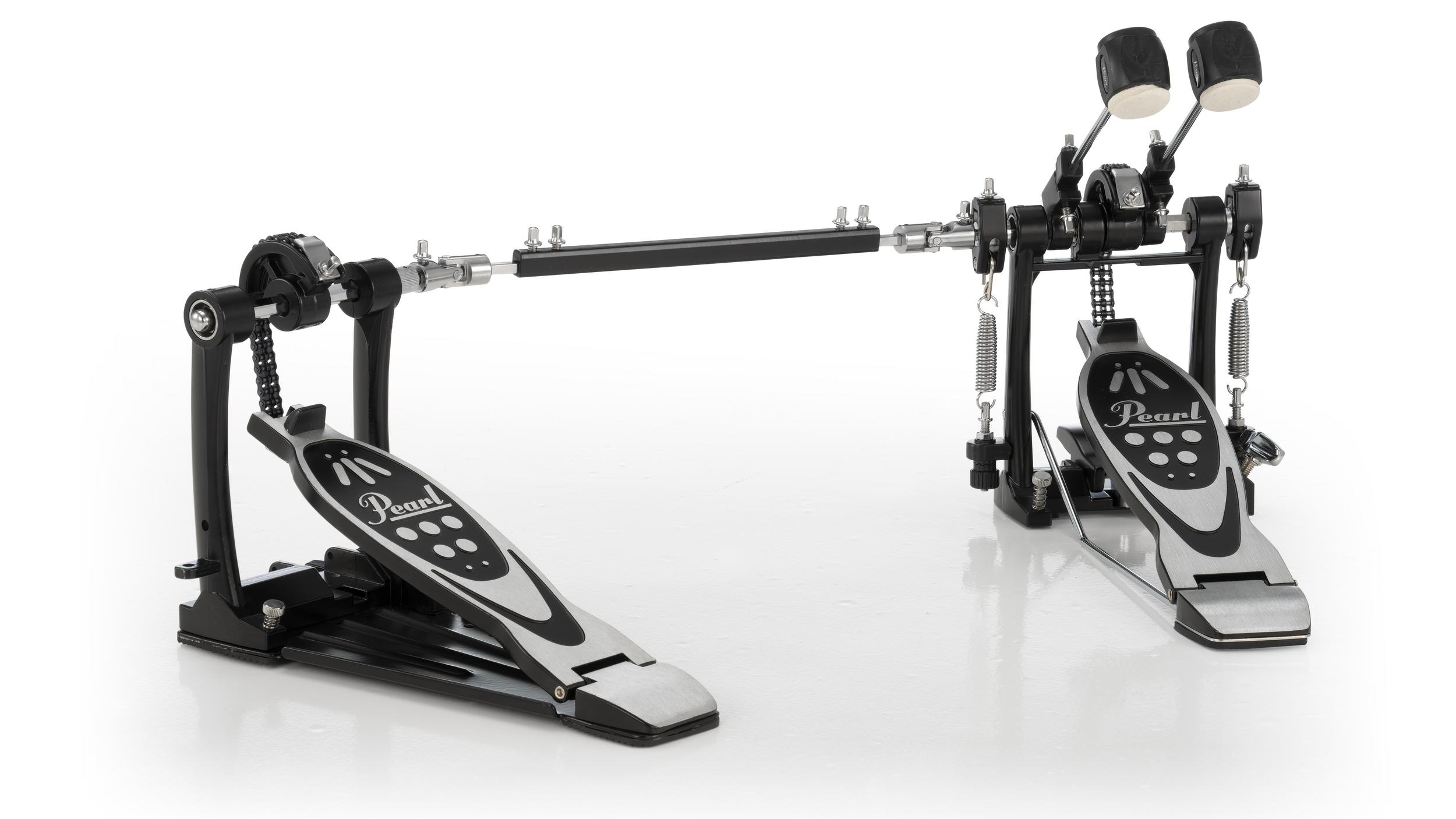 PEARL P-2002C ツインペダル ダブルチェーン キャリングケース付き
