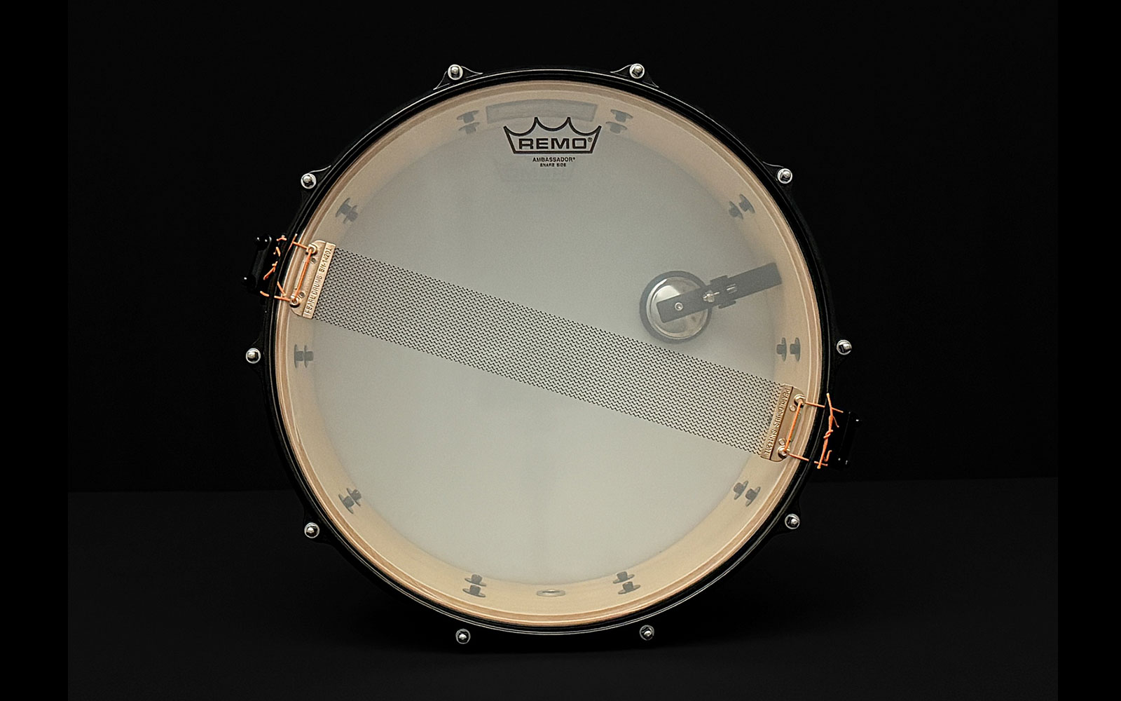 Miguel Lamas with Pearl Masters Maple Snare