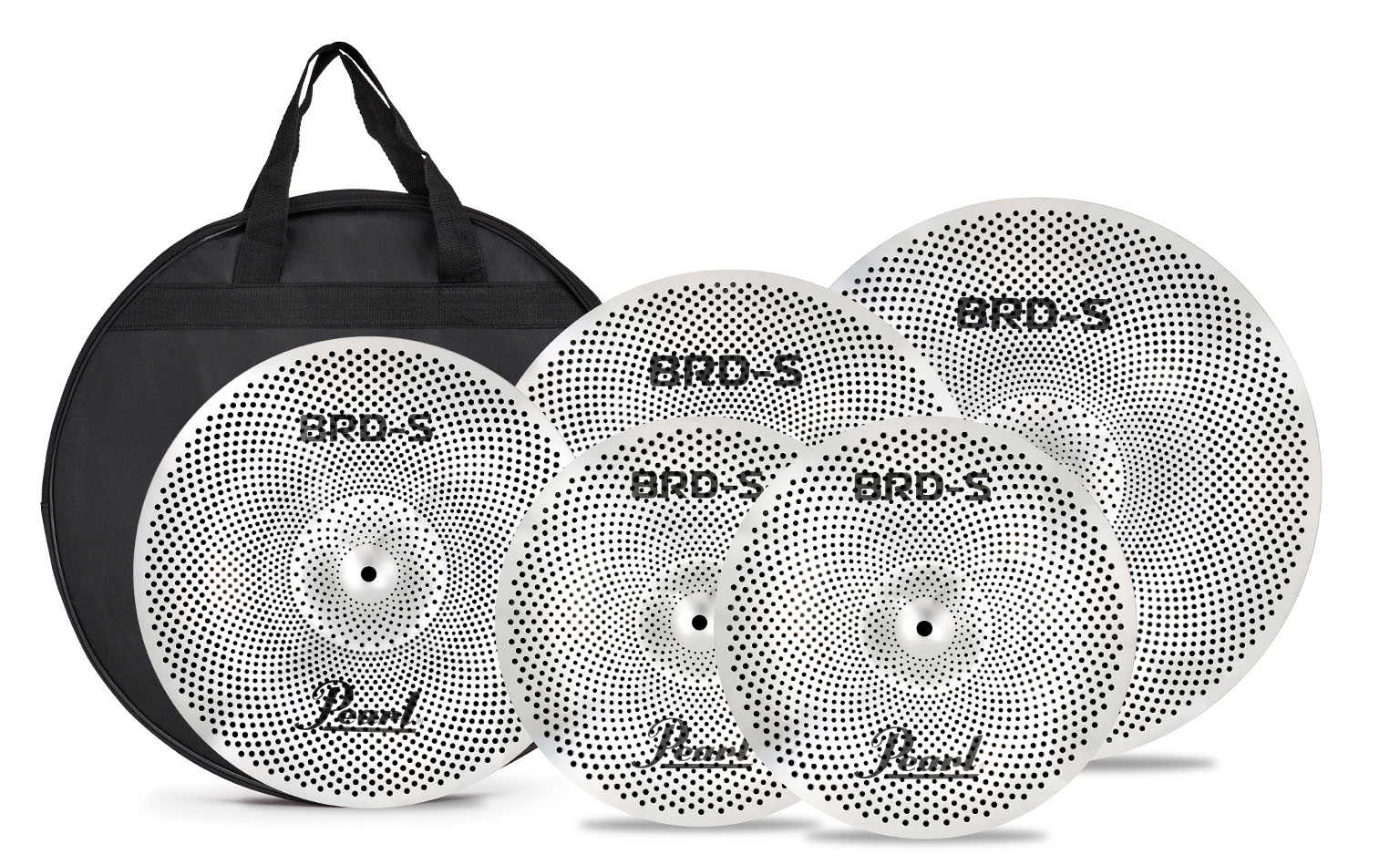 Pearl Drums BRD-S Low Volume Practice Cymbals BRDS