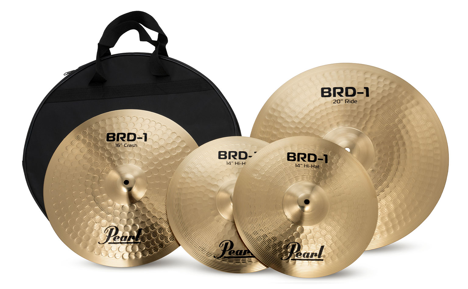 Pearl Drums BRD-S Low Volume Practice Cymbals BRDS
