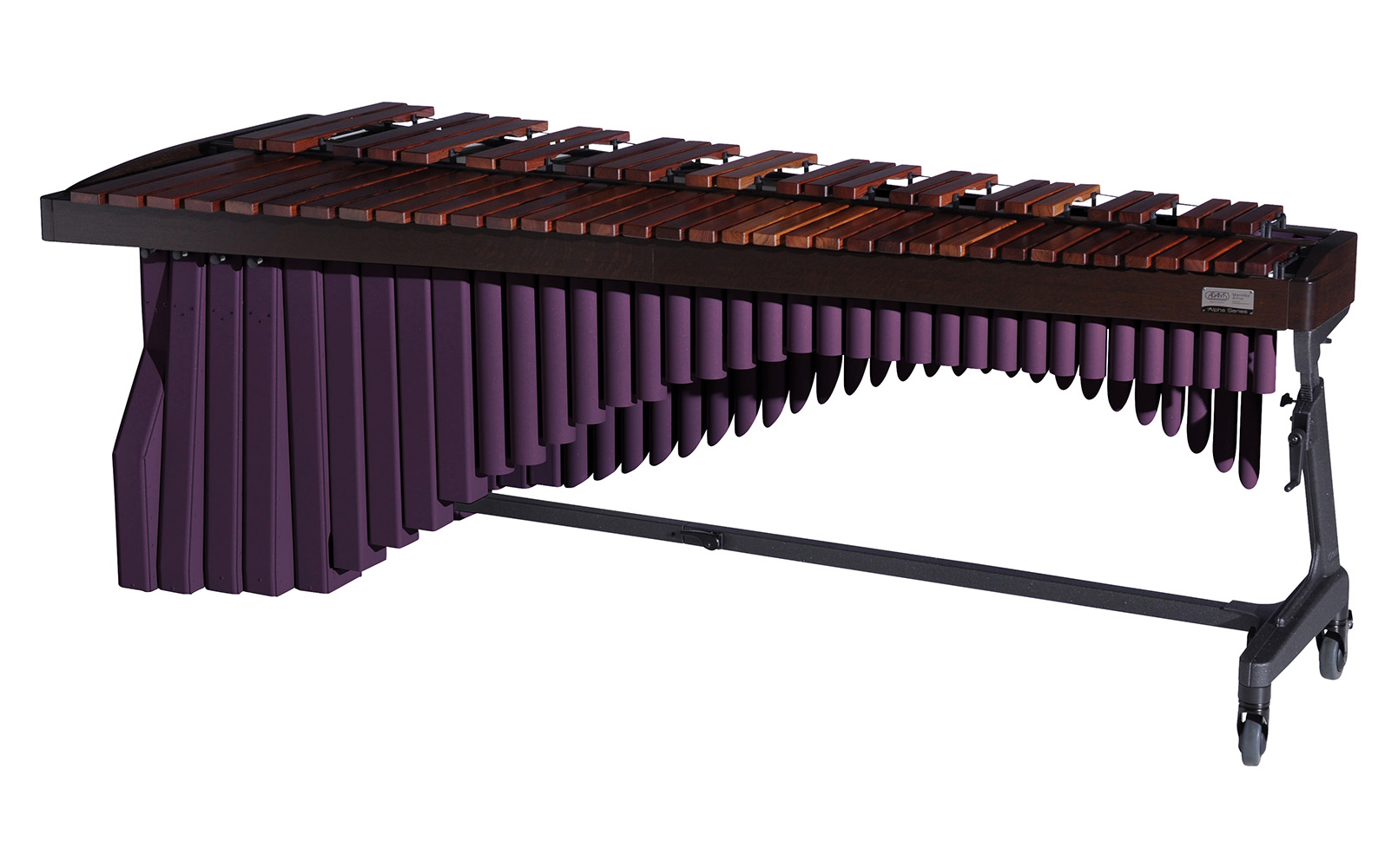 MAHAA50 Adams 5.0 Alpha Marimba 9E4 Espresso-Purple Dusk_Player Side