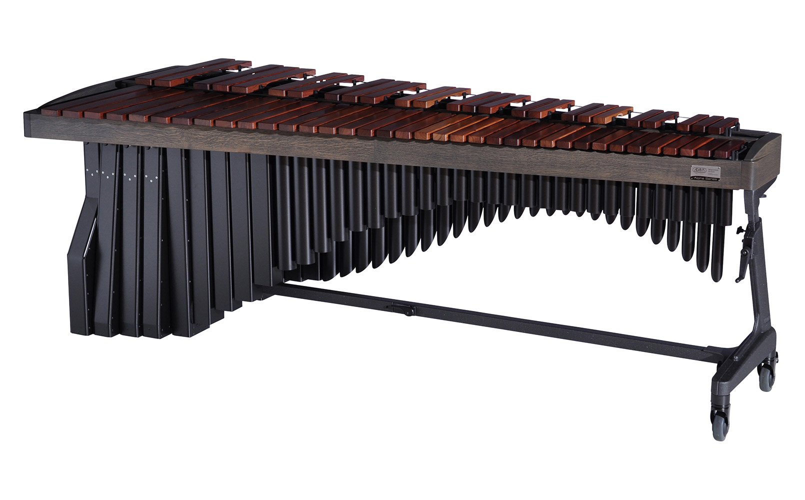 MAHAA50 Adams 5.0 Alpha Marimba 9G1 Graphite- Midnight Black_Player Side