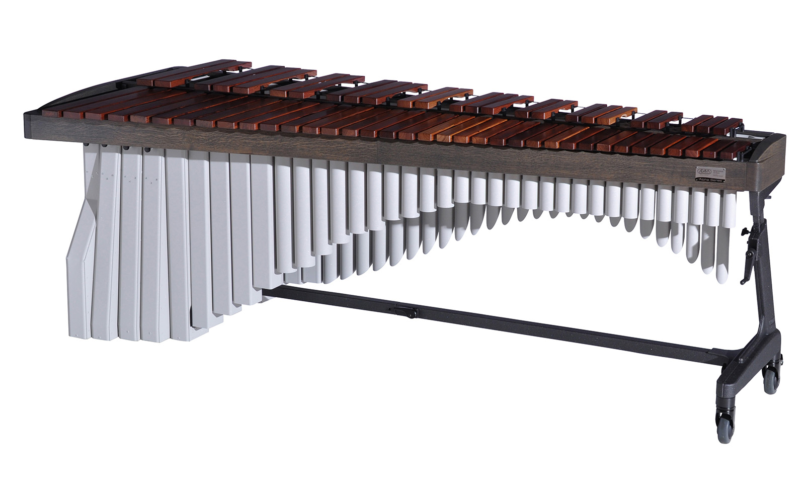 MAHAA50 Adams 5.0 Alpha Marimba 9G5 Graphite-Titanium Silver_Player Side