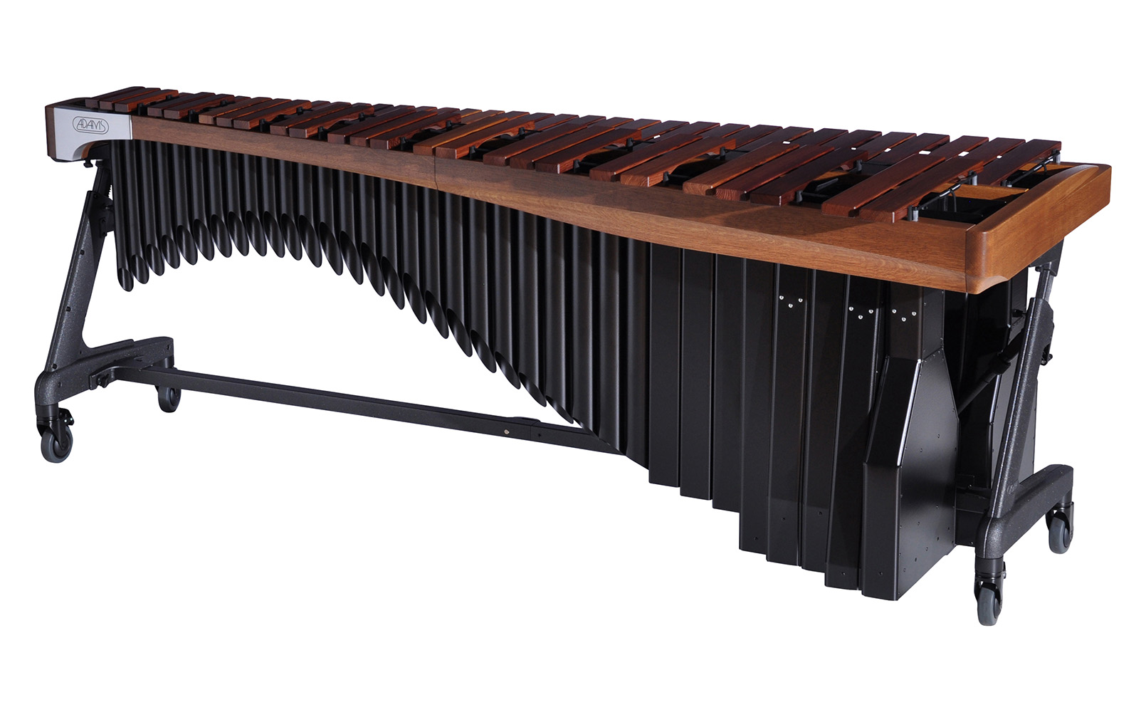 MAHAA50 Adams 5.0 Alpha Marimba 9T1 Walnut-Midnight Black_Audience Side