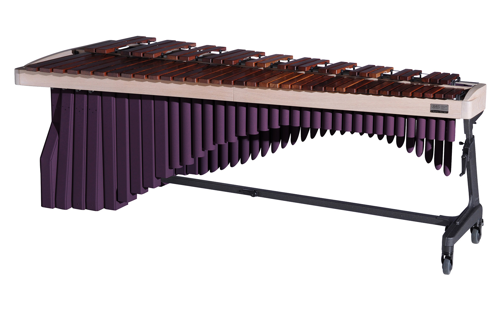 MAHAA50 Adams 5.0 Alpha Marimba 9W4 Whitewash-Purple Dusk_Player Side