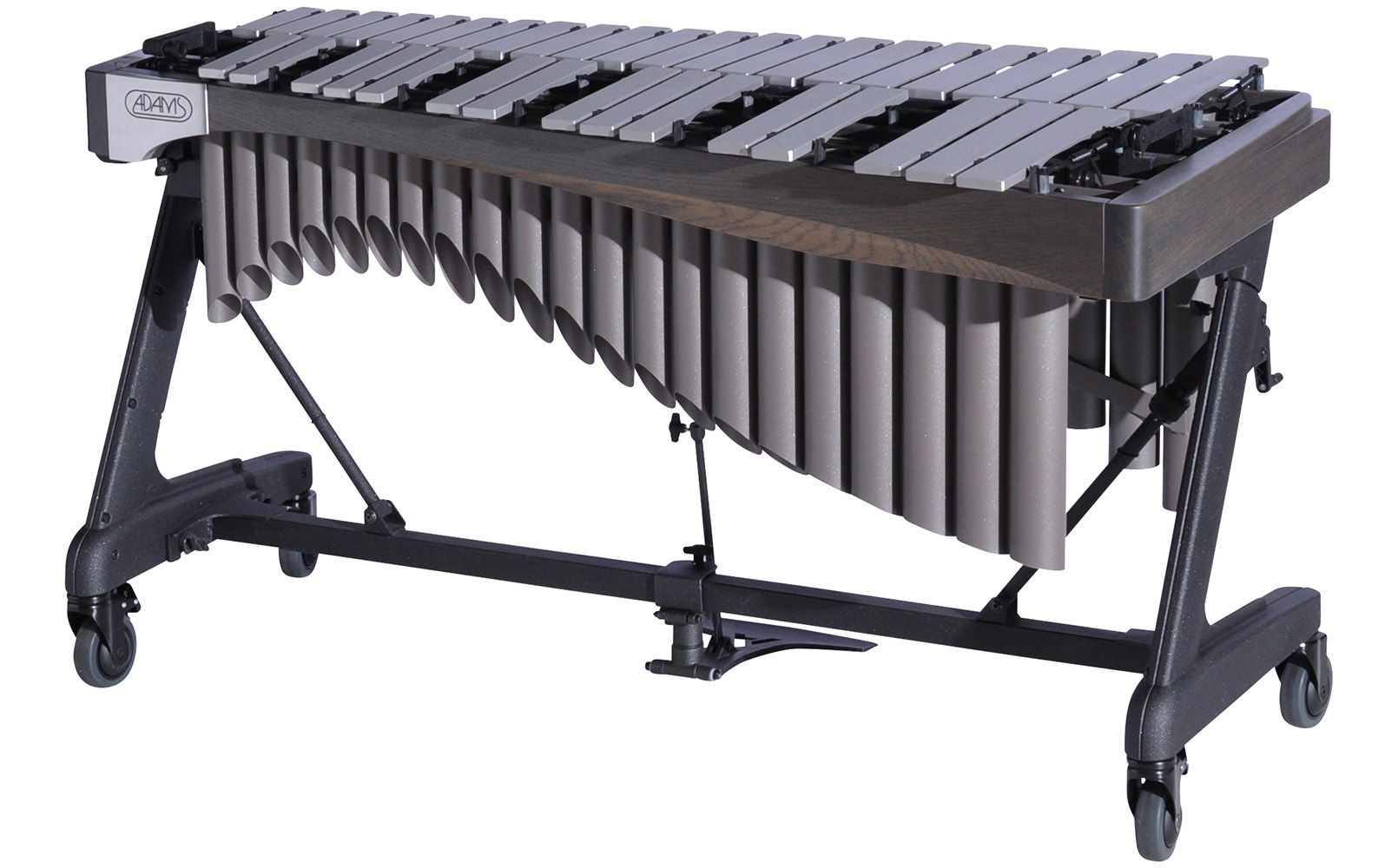 VAWA30S Adams 3.0 Alpha Vibraphone Silver Bars With Motor 9G2 Graphite-Desert_Audience Side
