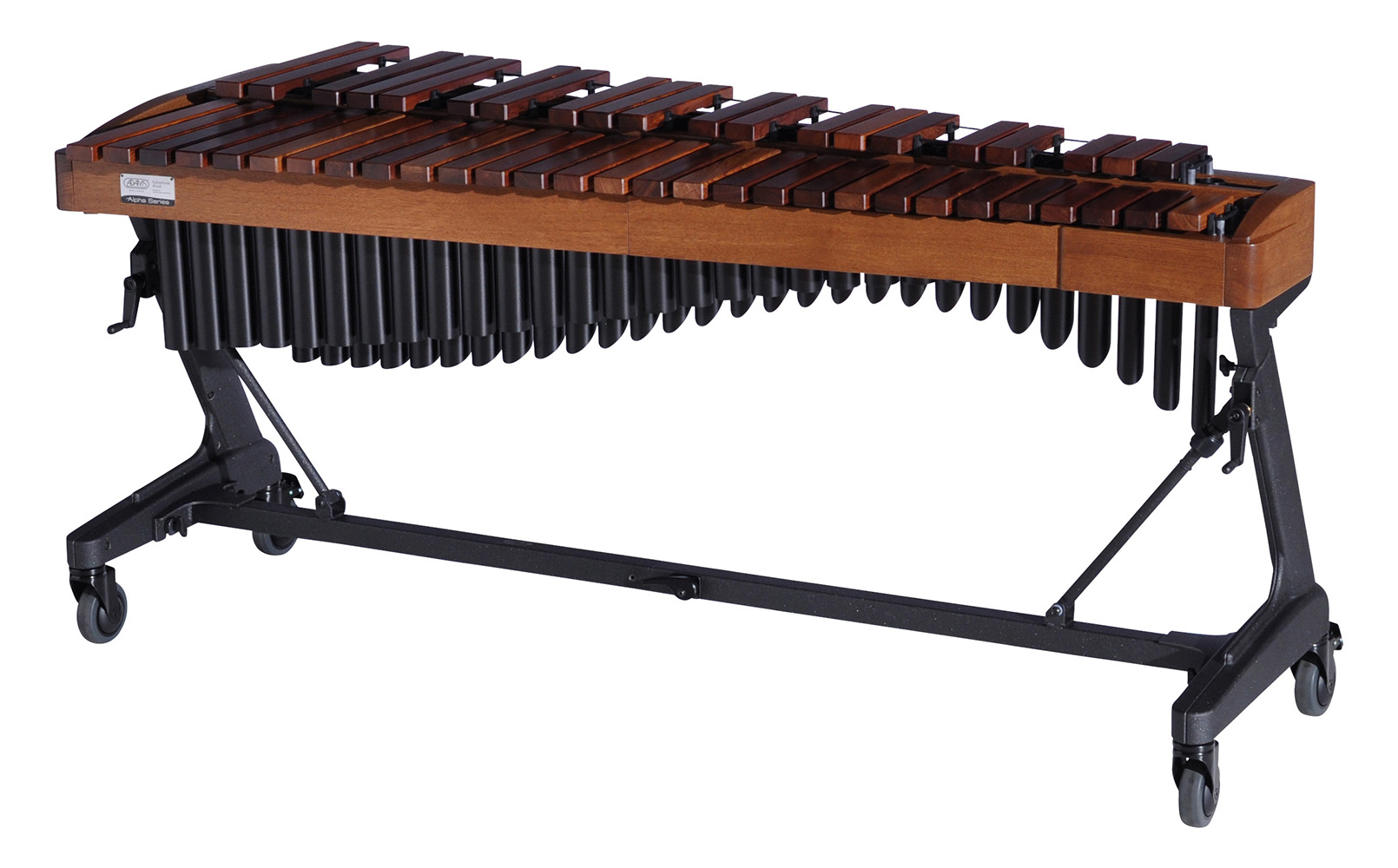 XAHAA40 Adams 4.0 Alpha Xylophone, 9T1 Walnut_Midnight Black_Player Side