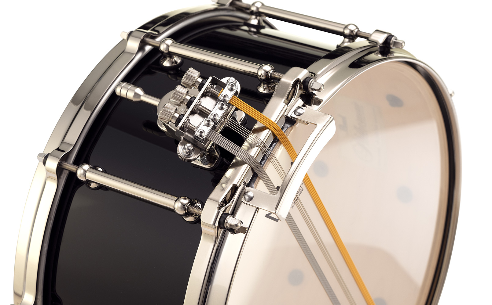 PHP1465N 14x6.5 Philharmonic 8-Ply Snare Drum 103 Piano Black Lacquer