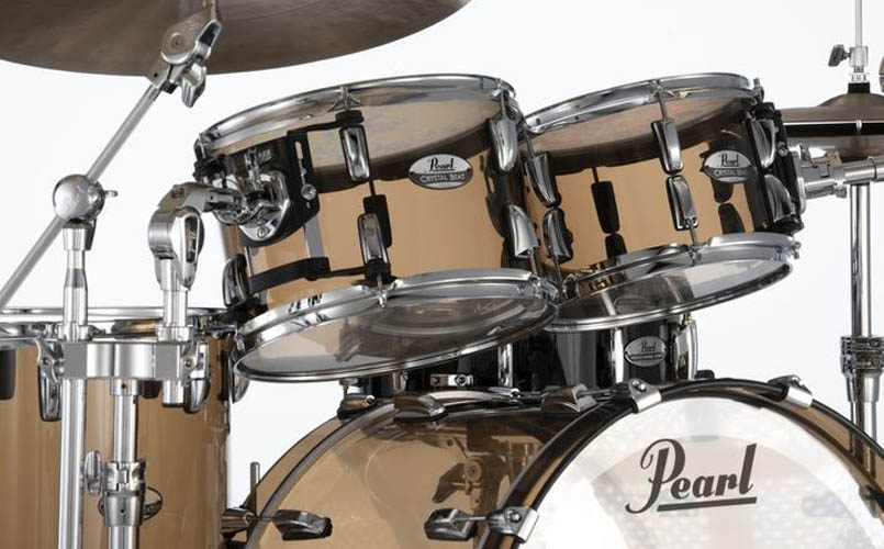 Crystal Beat Series Acrylic Drums