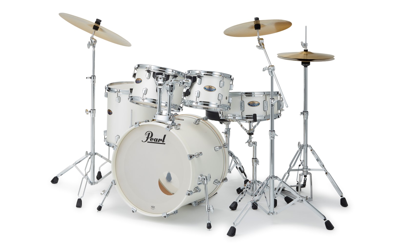 DMP905PC Decade Maple Series 229 Classic Satin Amburst +HWP830 +Solar Cymbals +D-730
