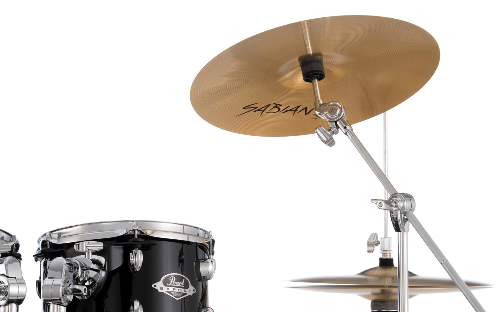 EXX725SNPXC Export Series 31 Jet Black + PX5005 Sabian Cymbal Pack