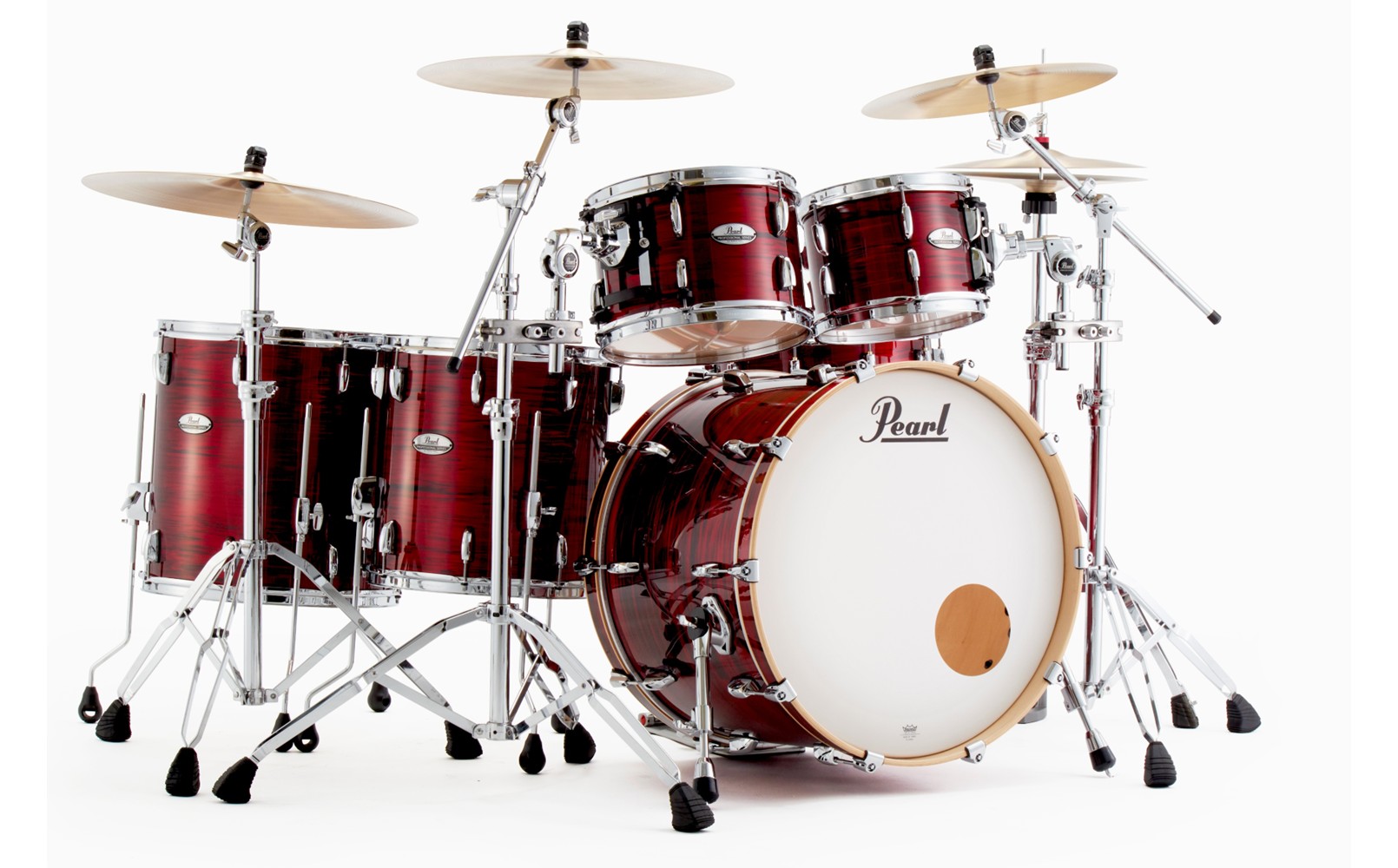 PMX924XSPC + 14x14 Floor Tom 808 Velvet Crimson