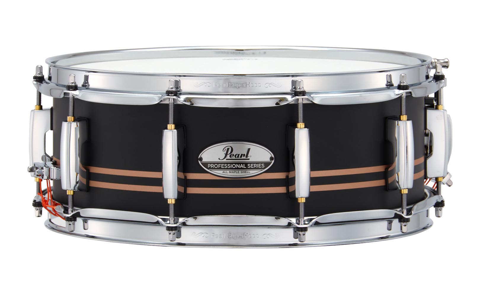 Professional Series Snare Drum 776 Satin Gold Contrail