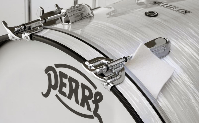 Pearl Vintage Bass Drum Logo