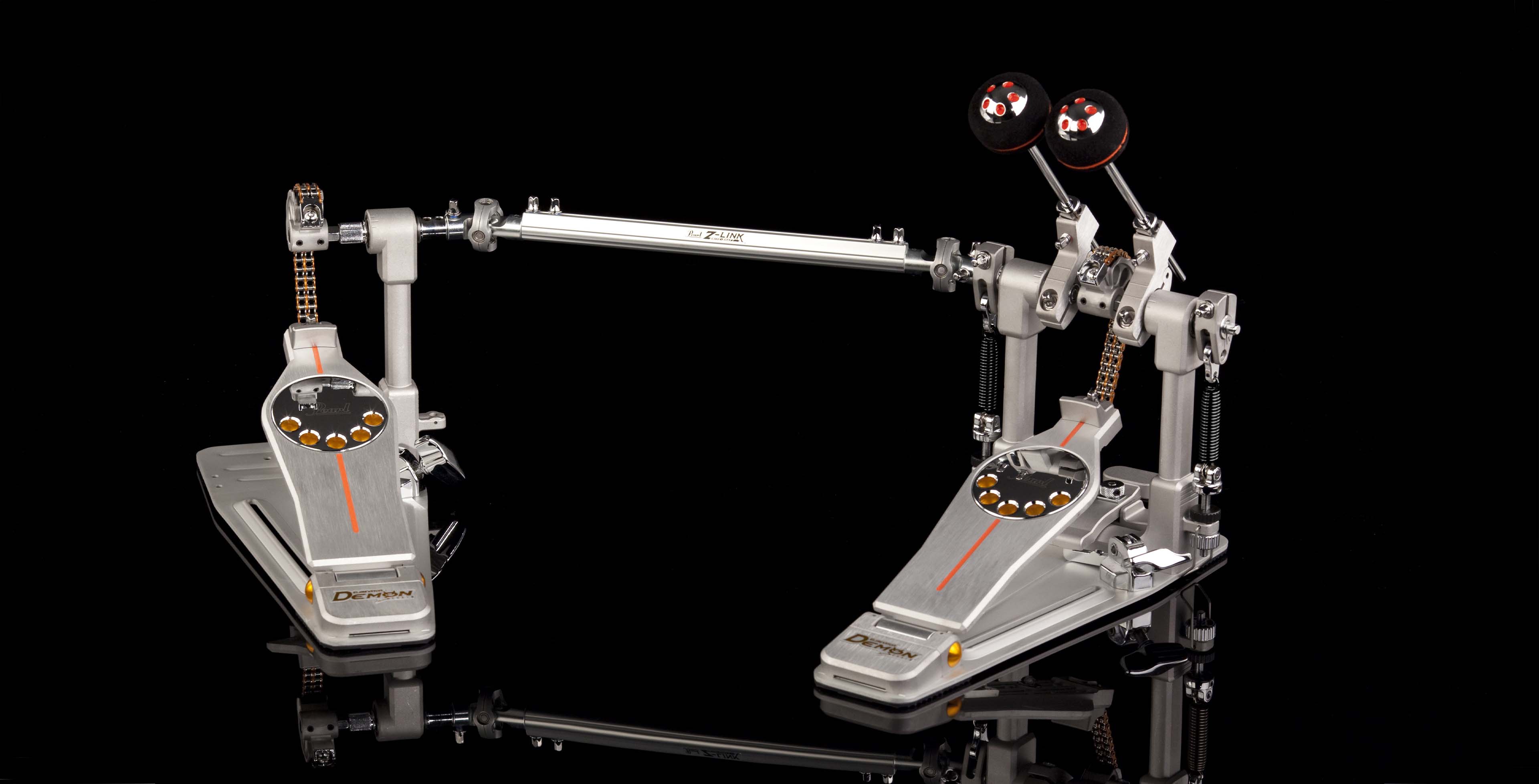 商品画像：Pearl P3002C Demon Drive Double Pedal w/Case Chain Drive 2