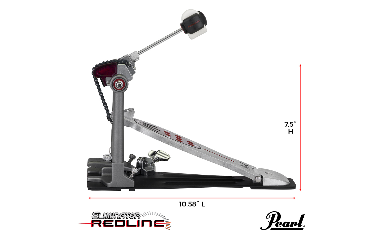Eliminator: Redline Chain Drive Single Pedal | パール楽器【公式