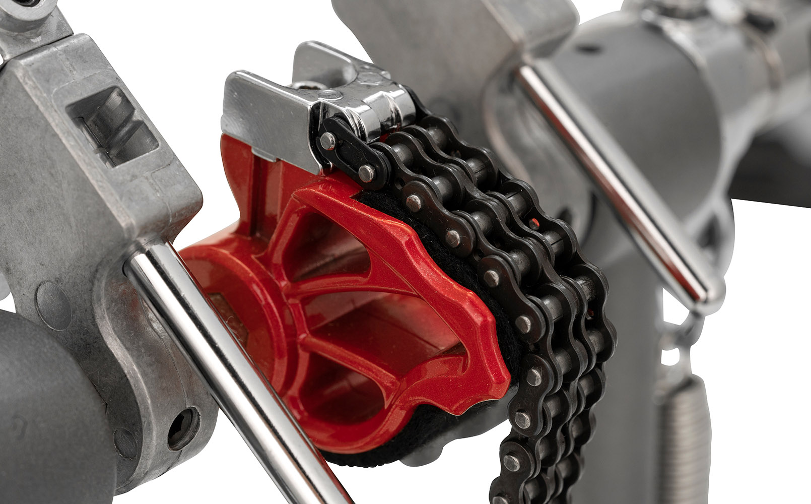 P-1032R Eliminator: Solo Red Double Pedal