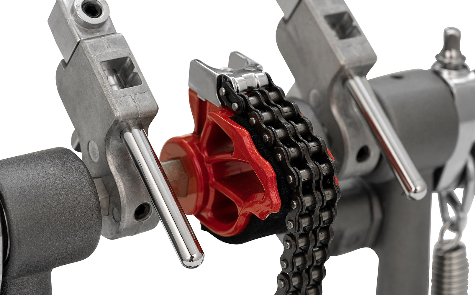 P-1032R Eliminator: Solo Red Double Pedal
