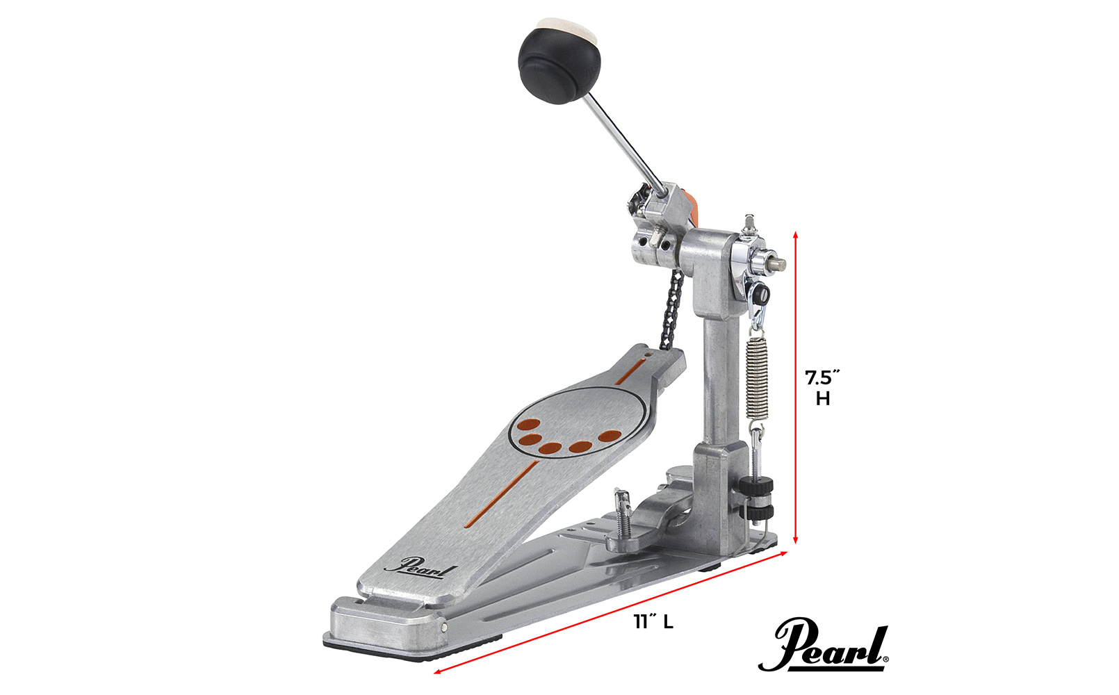 P-930 Longboard Single Pedal | Pearl Drums -Official site-