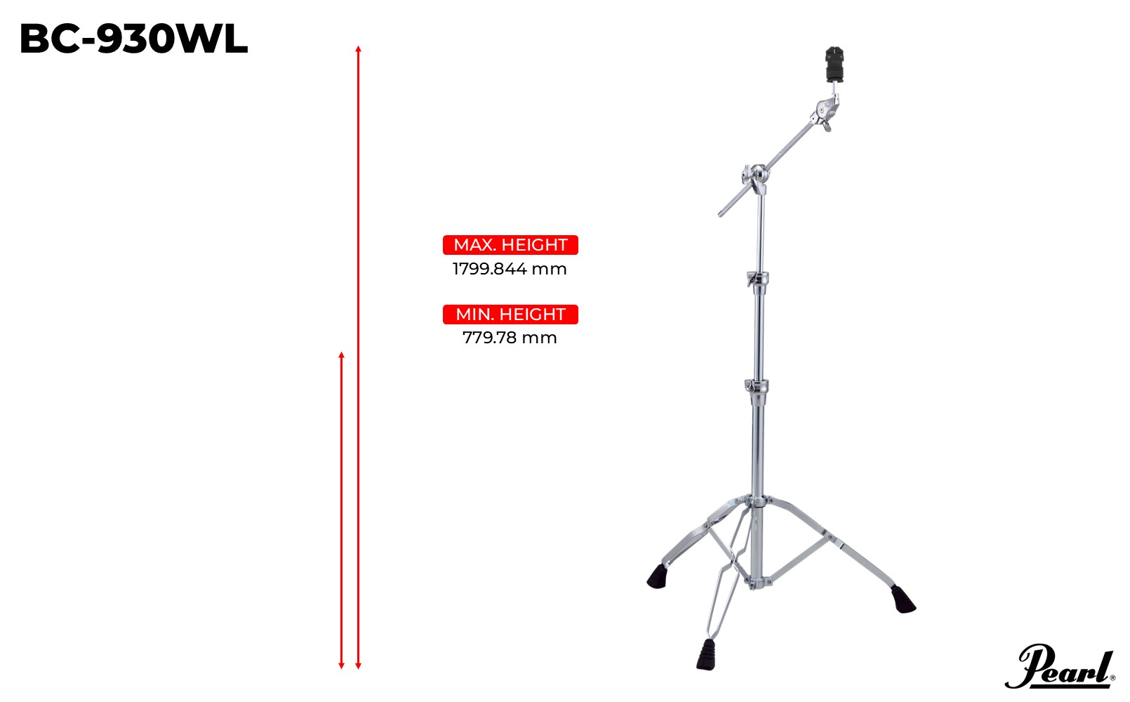 BC-930WL Boom Cymbal Stand