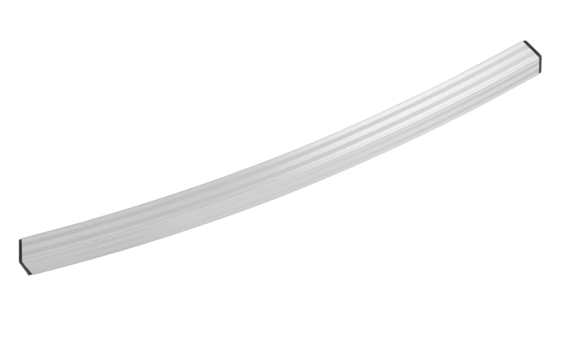 AL-103A Icon Curved Medium Rack Rail w/End Caps 