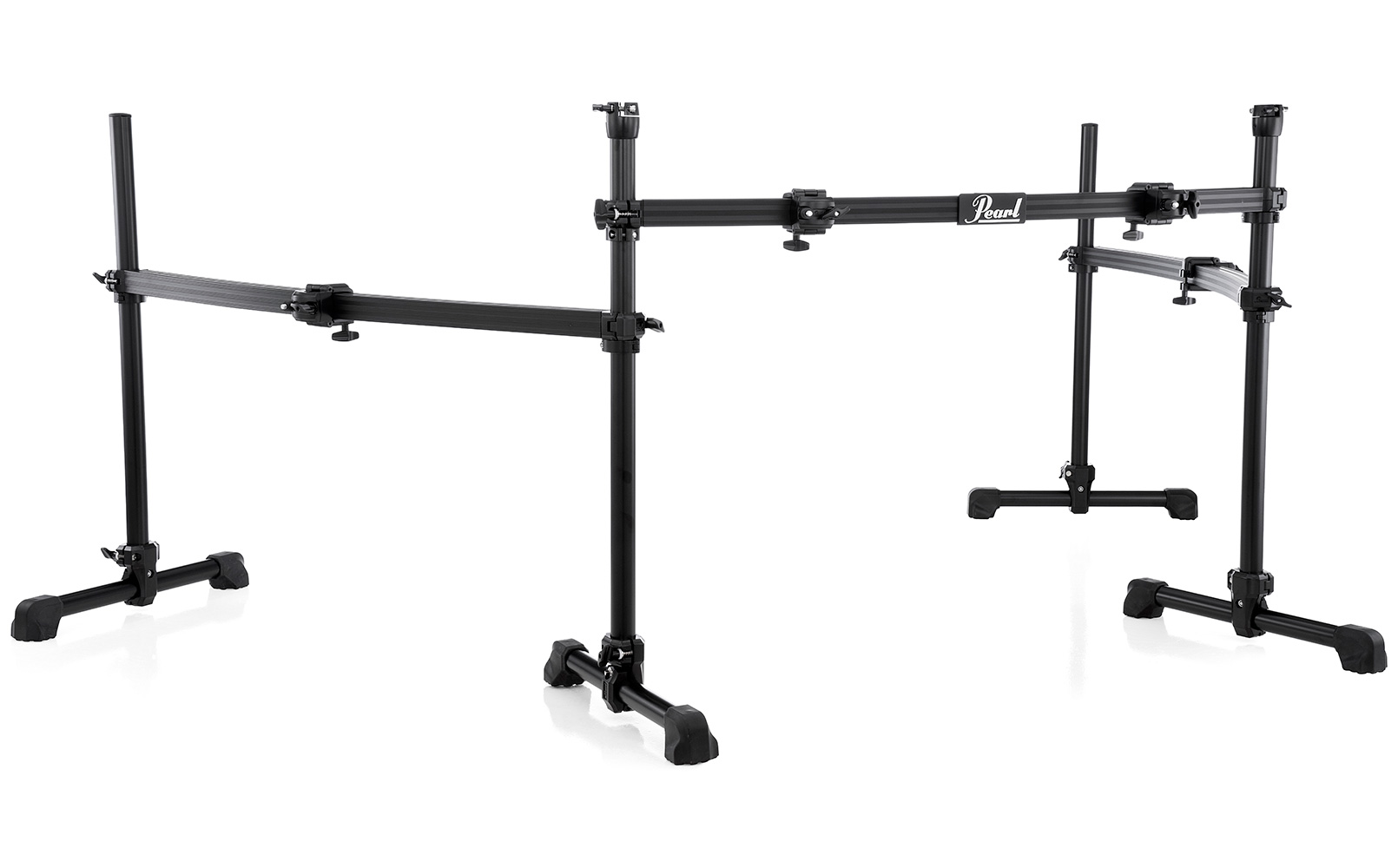 DR513C/B ICON 3-Sided Curved Drum Rack Black