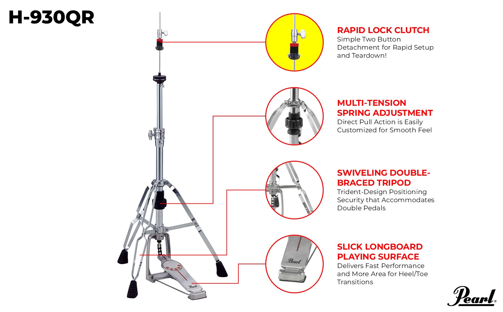 H-930QR Hi-Hat Stand