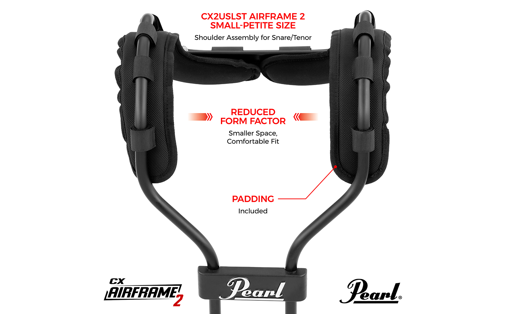 CX2USLST CX Airframe 2 Small-Petite Size Snare Tenor Carrier