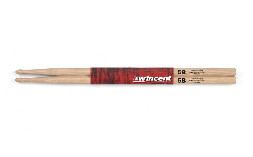 Wincent 5A Precision Drumsticks, Acorn Tip (Pair)