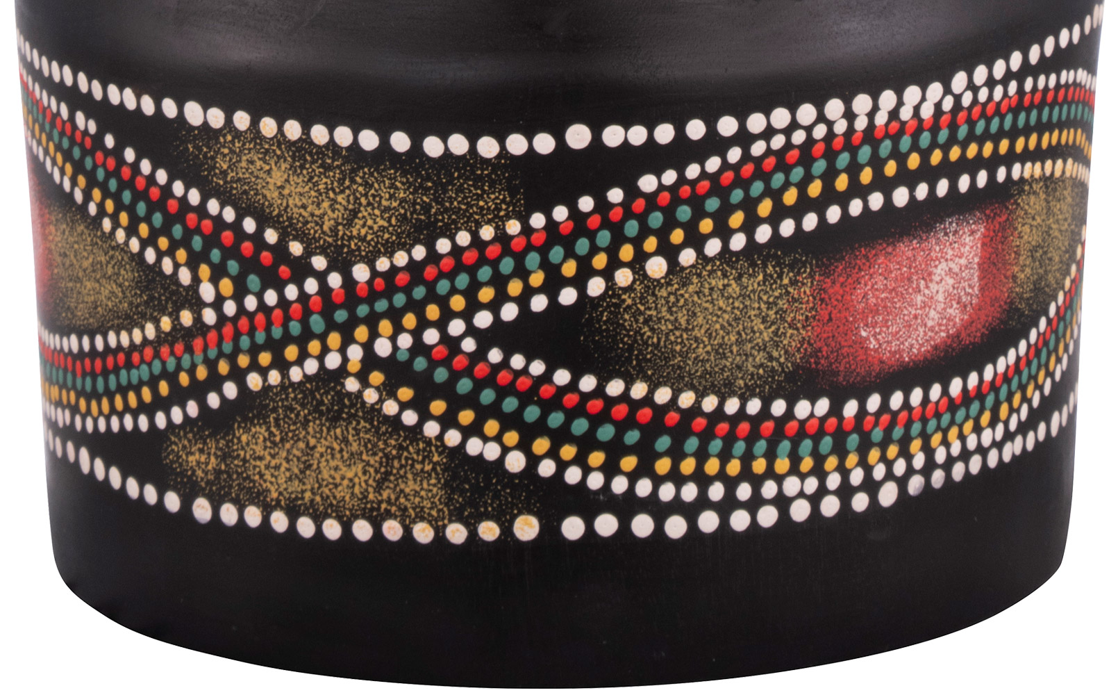 Hand Painted Ashiko finish detail