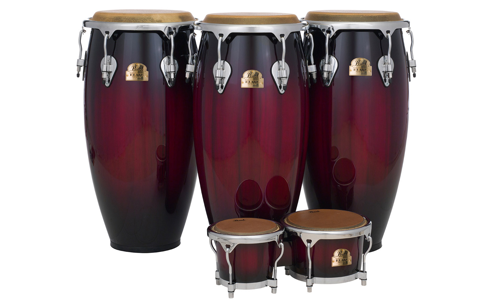Pearl Elite Oak Bongos