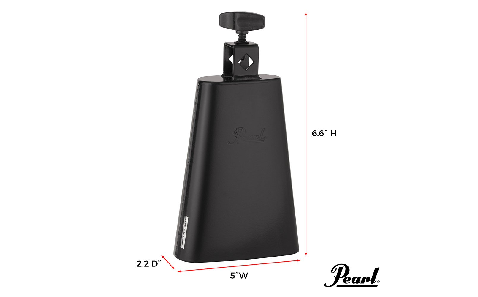 Pearl PCB1030 Primero Rock Cowbell with PPS30 Mount 