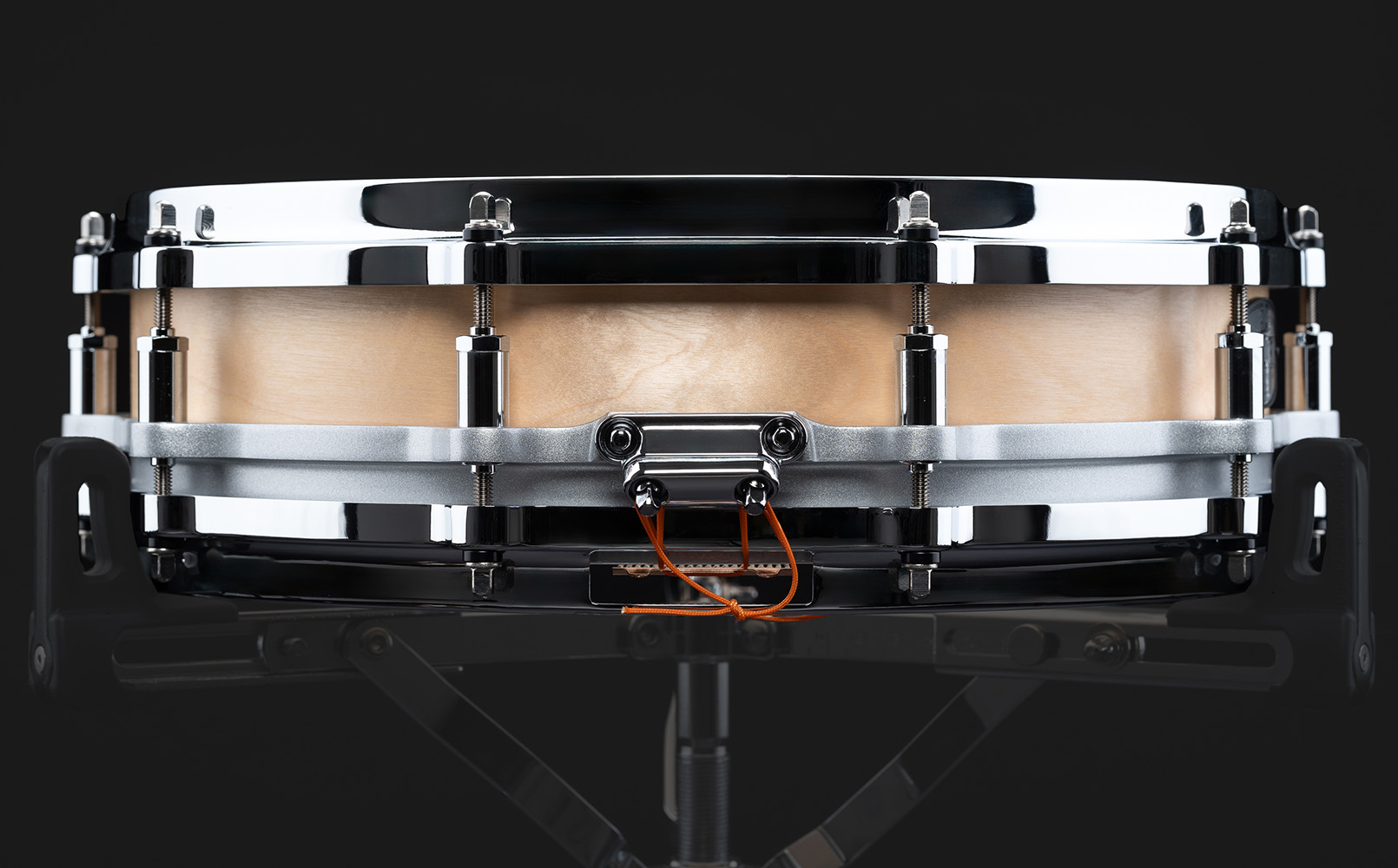 FTBB1435 14x3.5 Free Floating Birch Snare Drum 320 Satin Birch
