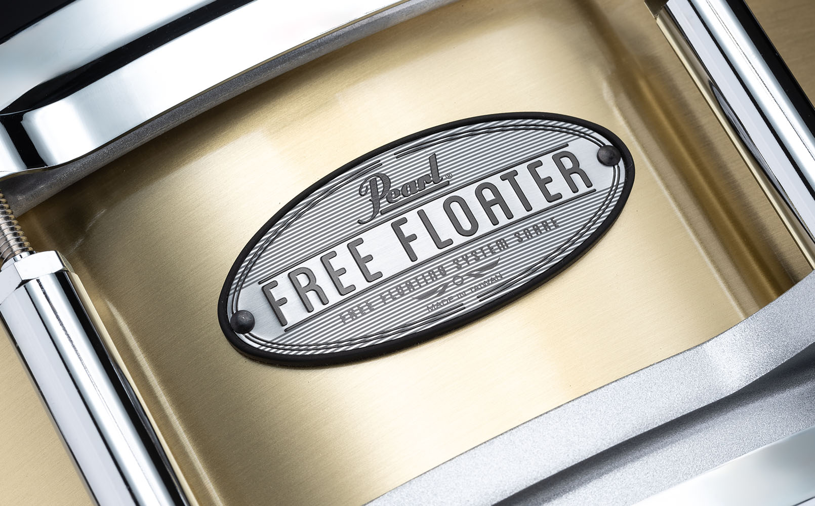 Free Floating 14"x5" Brass Snare Drum
