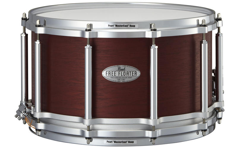 Free Floating 14"x8" Mahogany Snare