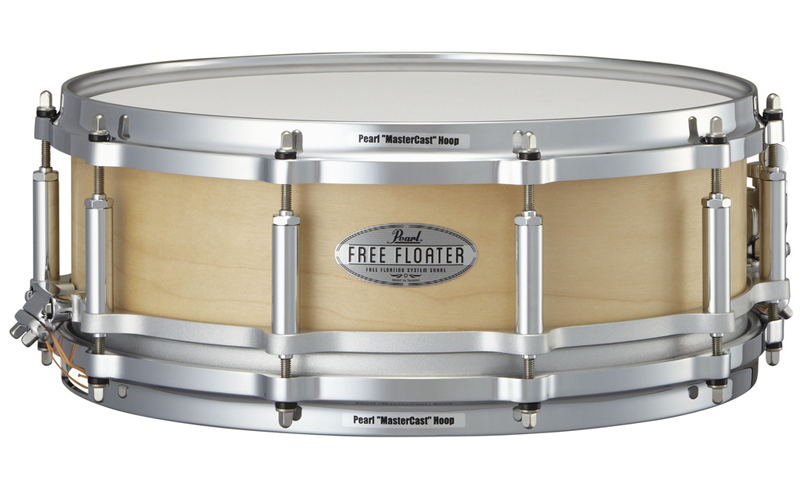 Free Floating 14"x5" Maple Snare Drum