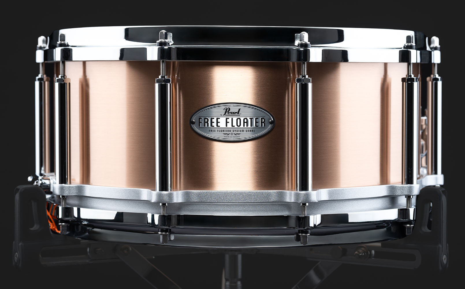 FTPB1465 14x6.5 Free Floating Phosphor Bronze Snare Drum