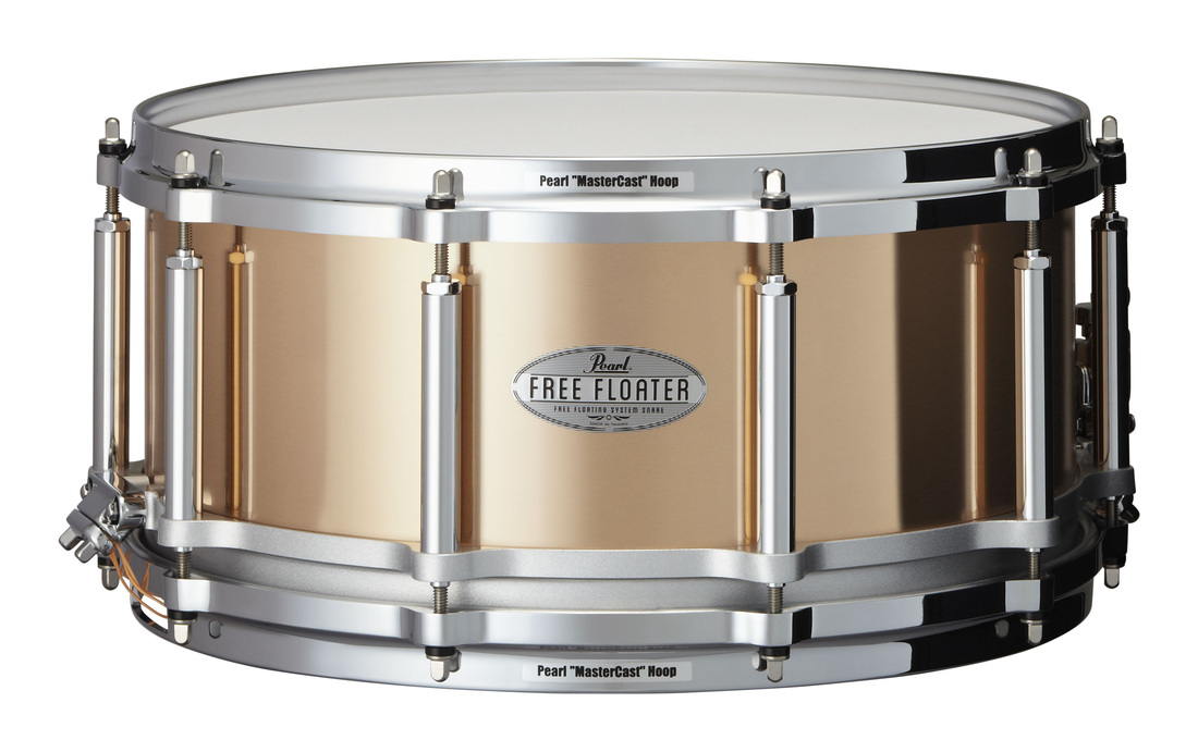FTPB1465 14x6.5 Free Floating Phosphor Bronze Snare Drum
