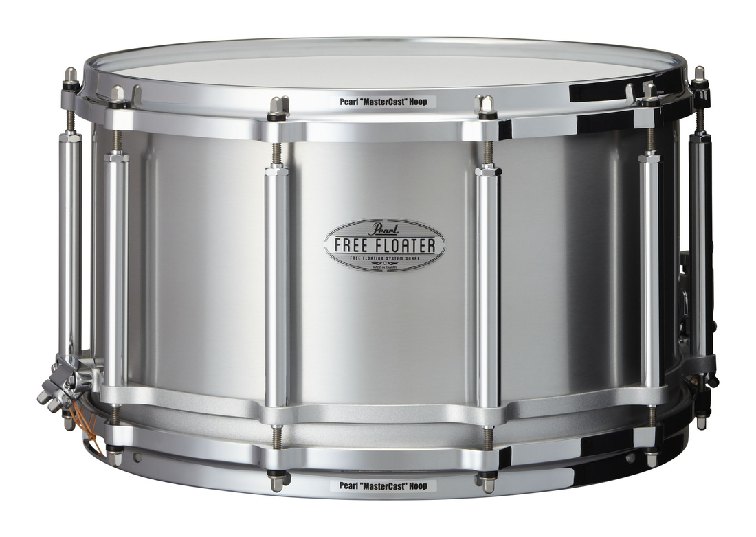 Free Floating 14"x8" Aluminum Snare Drum