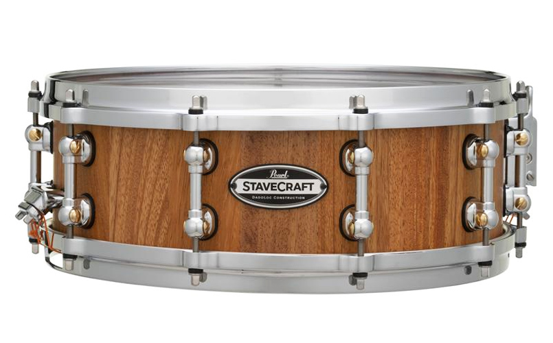 SCD1450MK 14x5 Stavecraft Makha with Thai Oak DadoLock Snare Drum Satin Natural