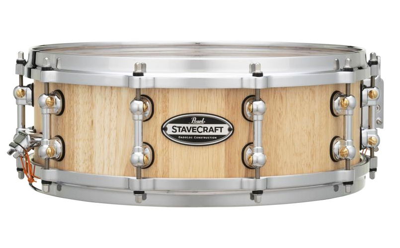 SCD1450TO 14x5 Stavecraft Thai Oak with Makha DadoLock Snare Drum Satin Natural