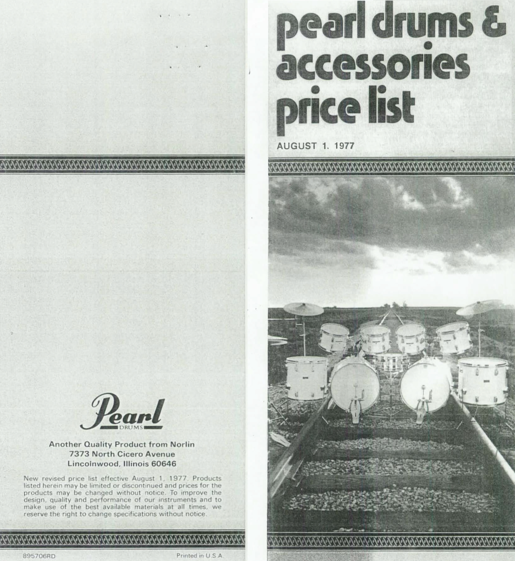 1977 Price List