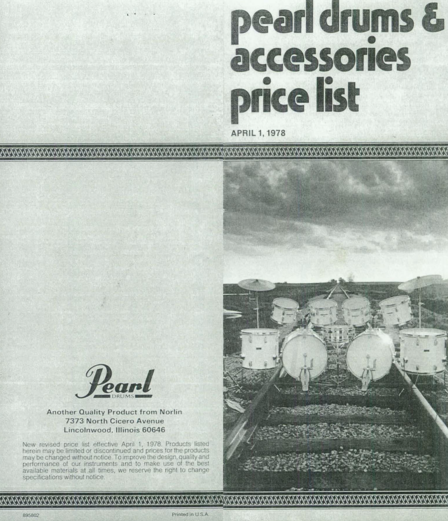 1978 Price List