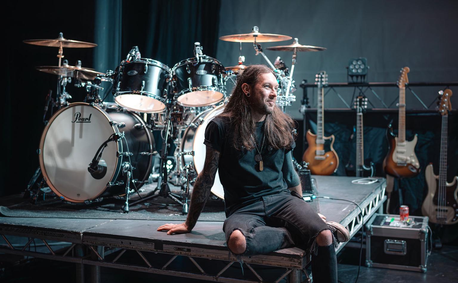 Chris Allen - Pearl Professional Series - Photo by Daveyrocks
