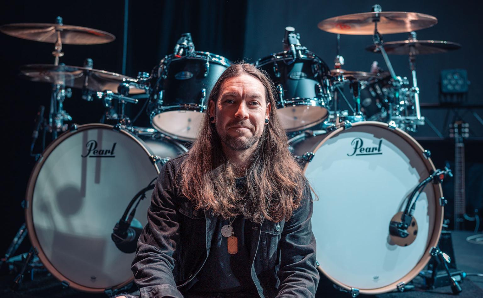 Chris Allen - Pearl Professional Series - Photo by Daveyrocks
