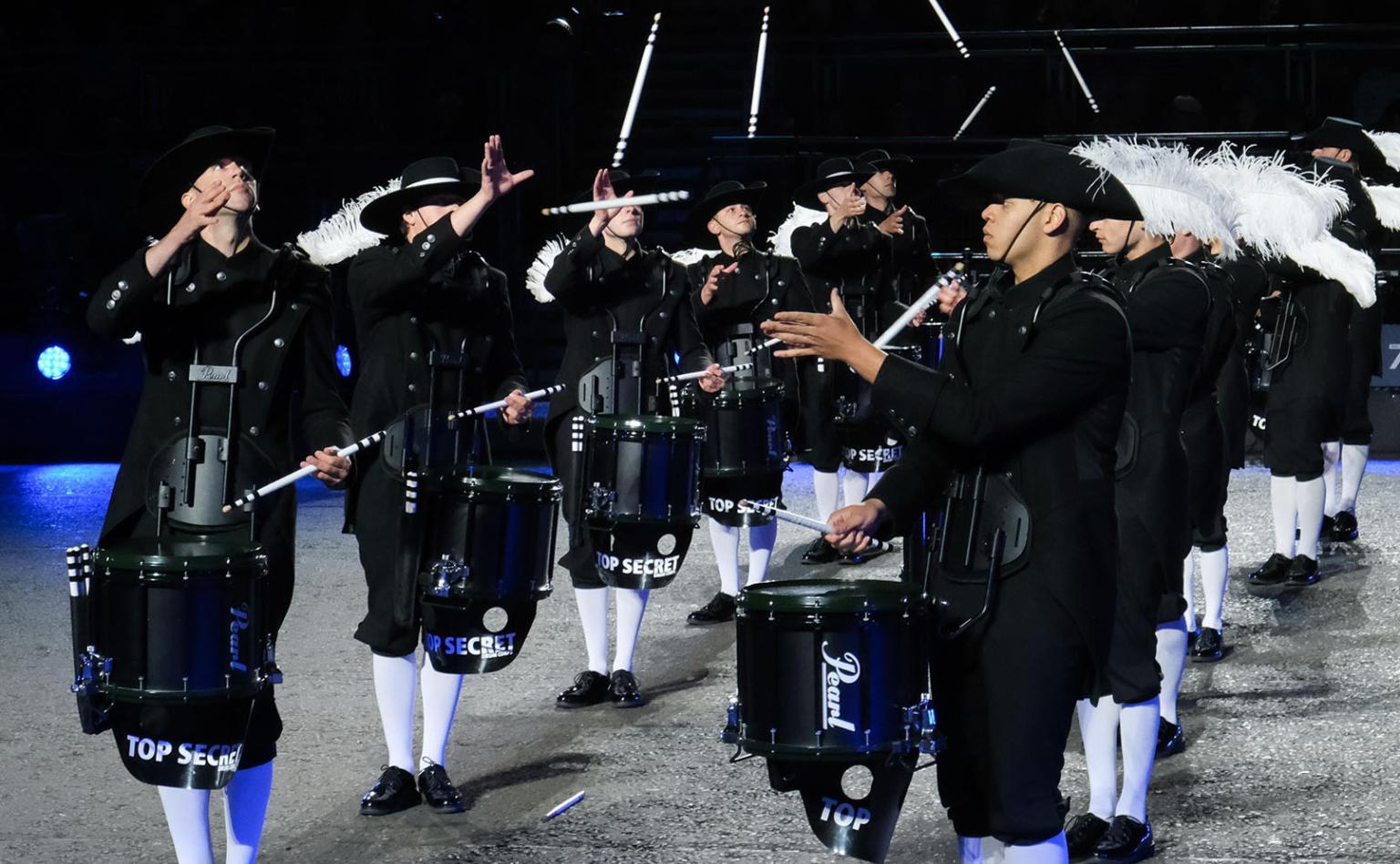 Top Secret Drum Corps - Pearl Drums