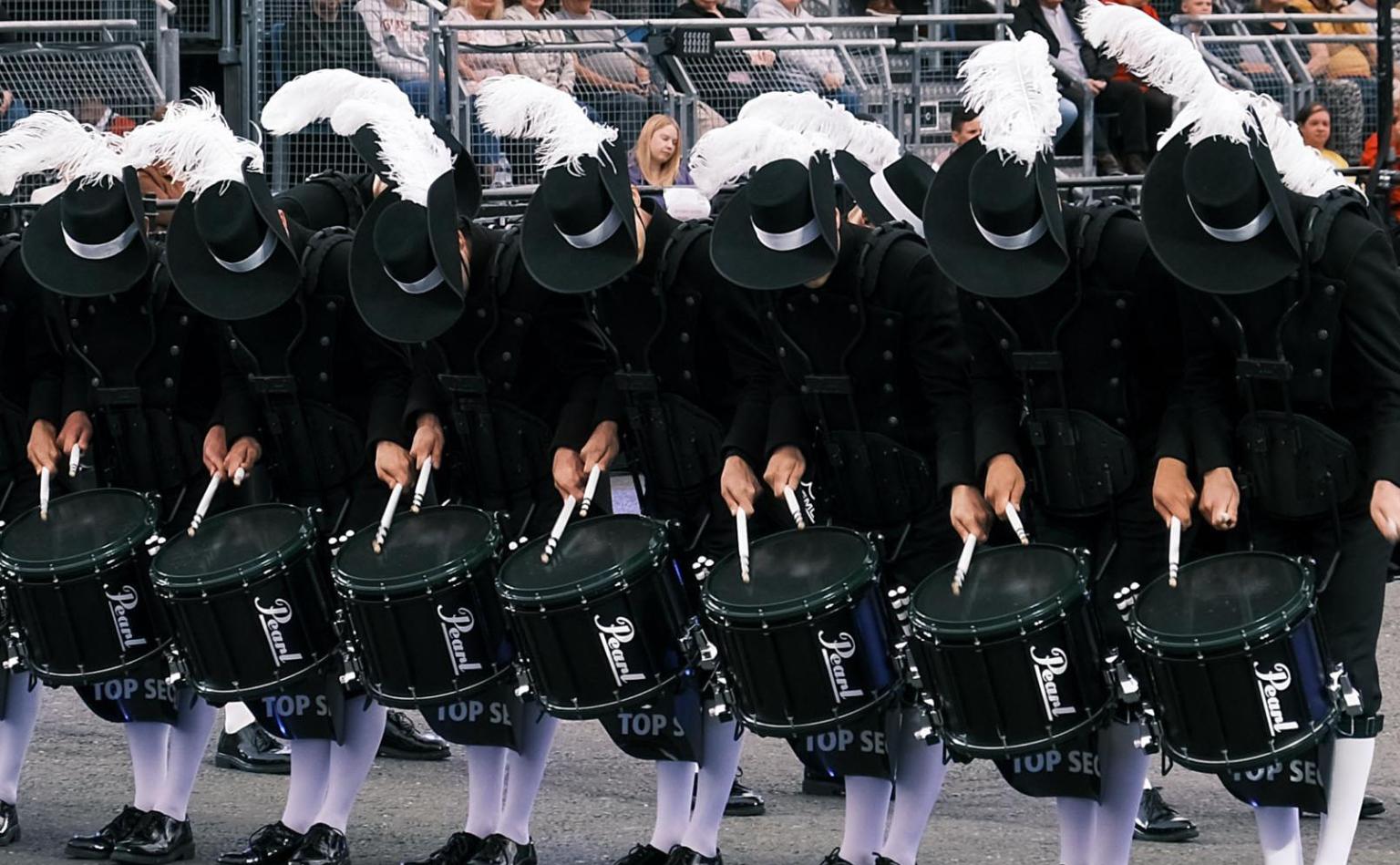 Top Secret Drum Corps - Pearl Drums